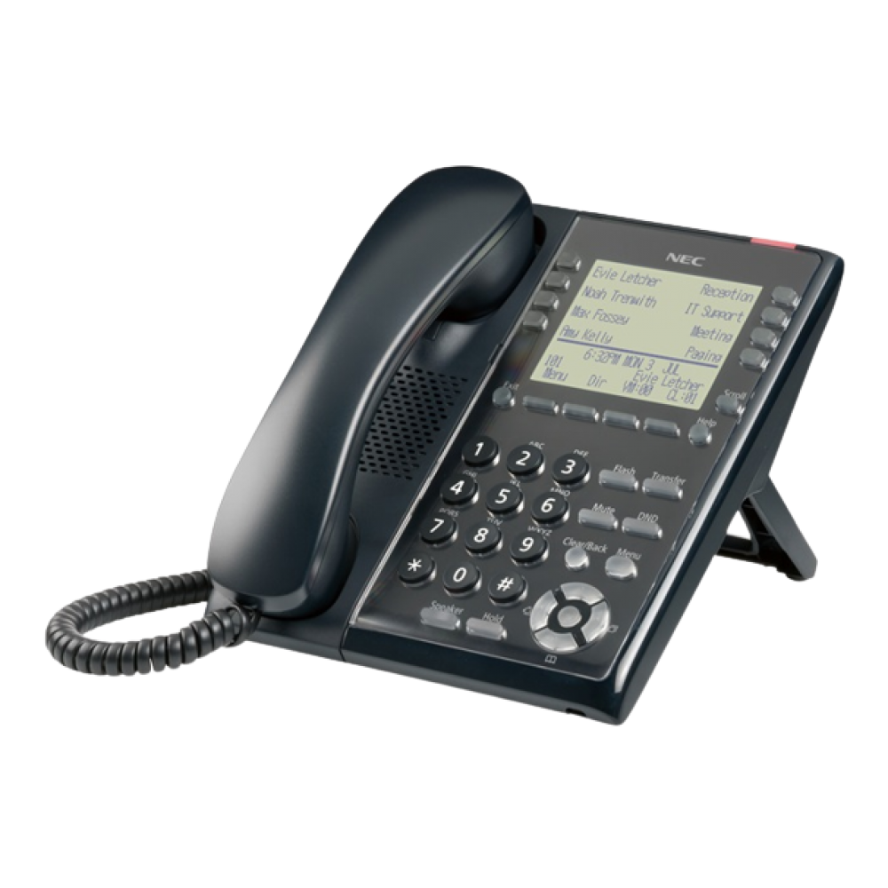 NEC SL2100 IP7WW-8IPLD-C1 TEL(BK)